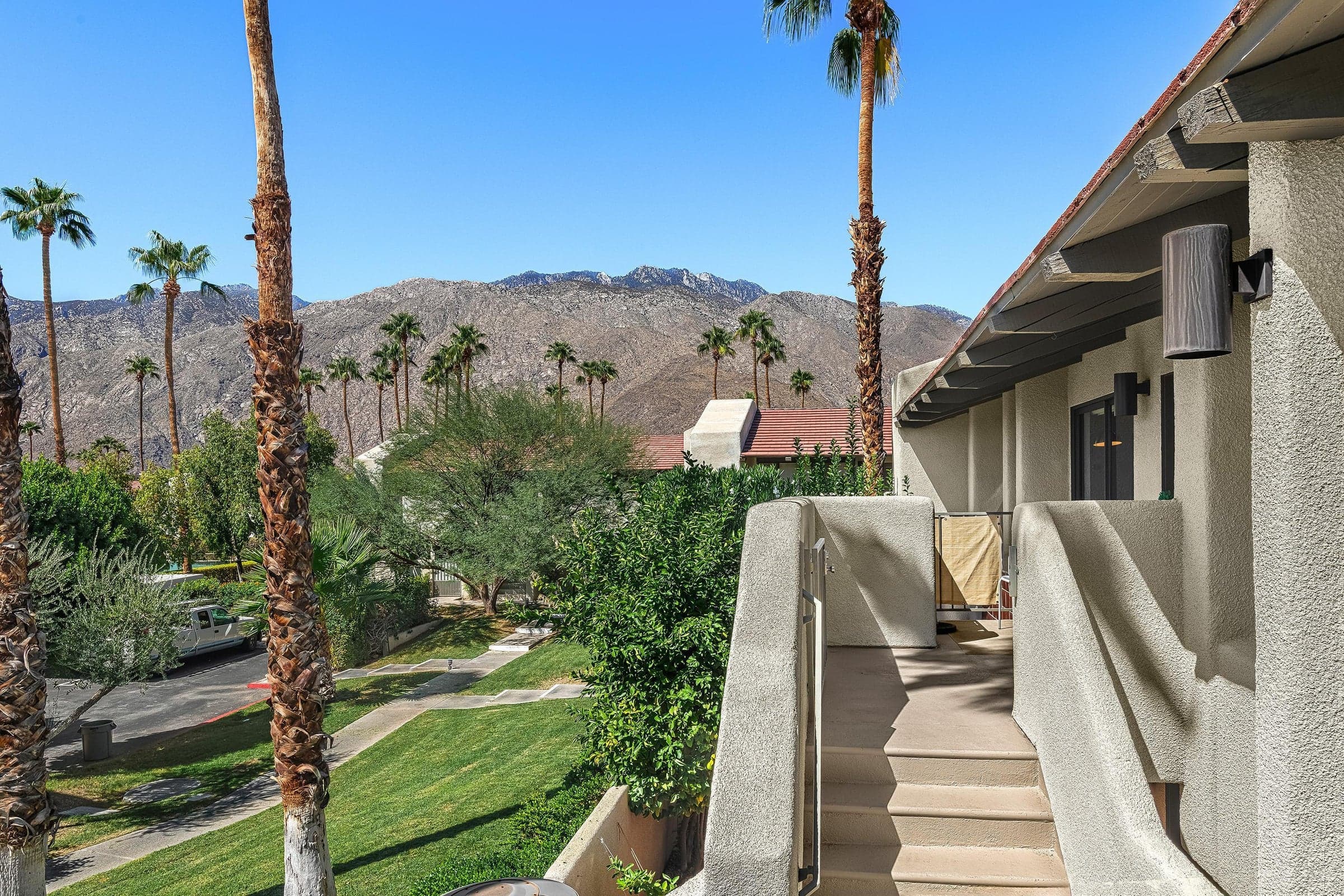 Mountain Views from Front Balcony