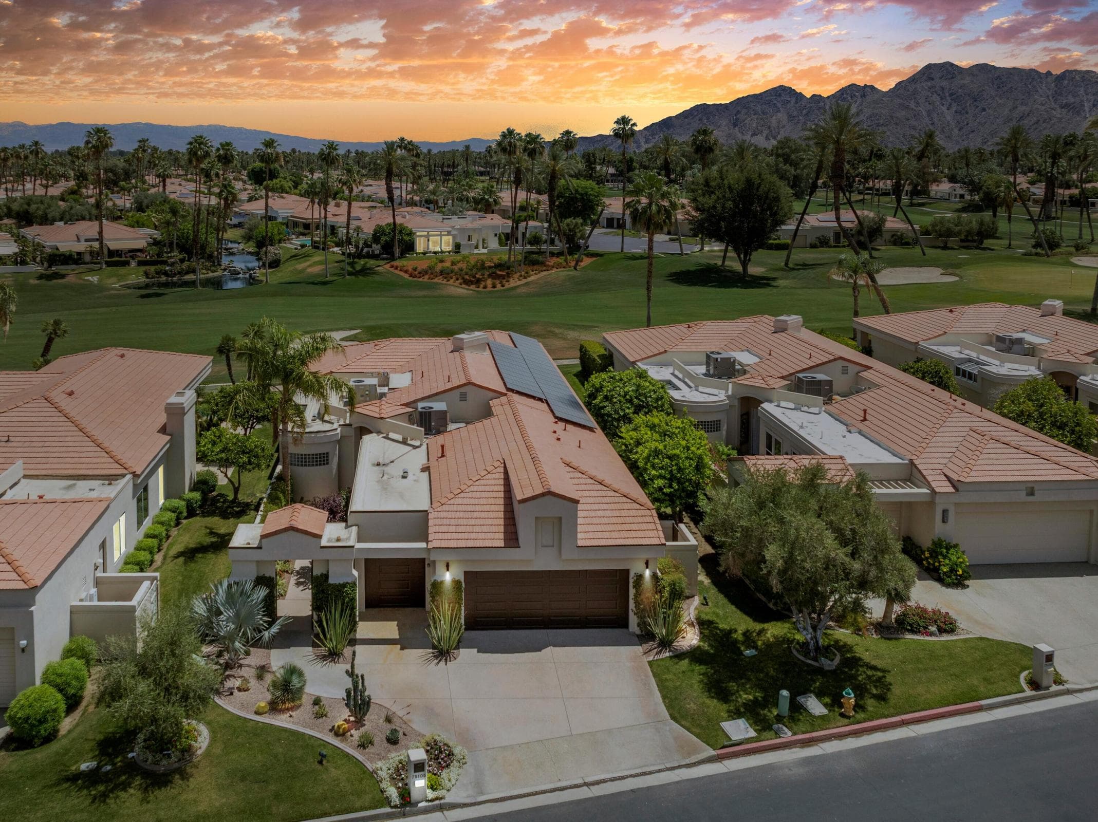 Arial of property