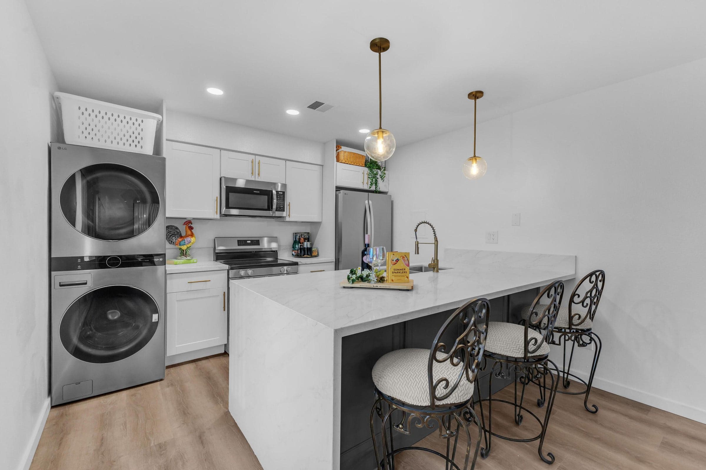 Remodeled Kitchen with New Appliances