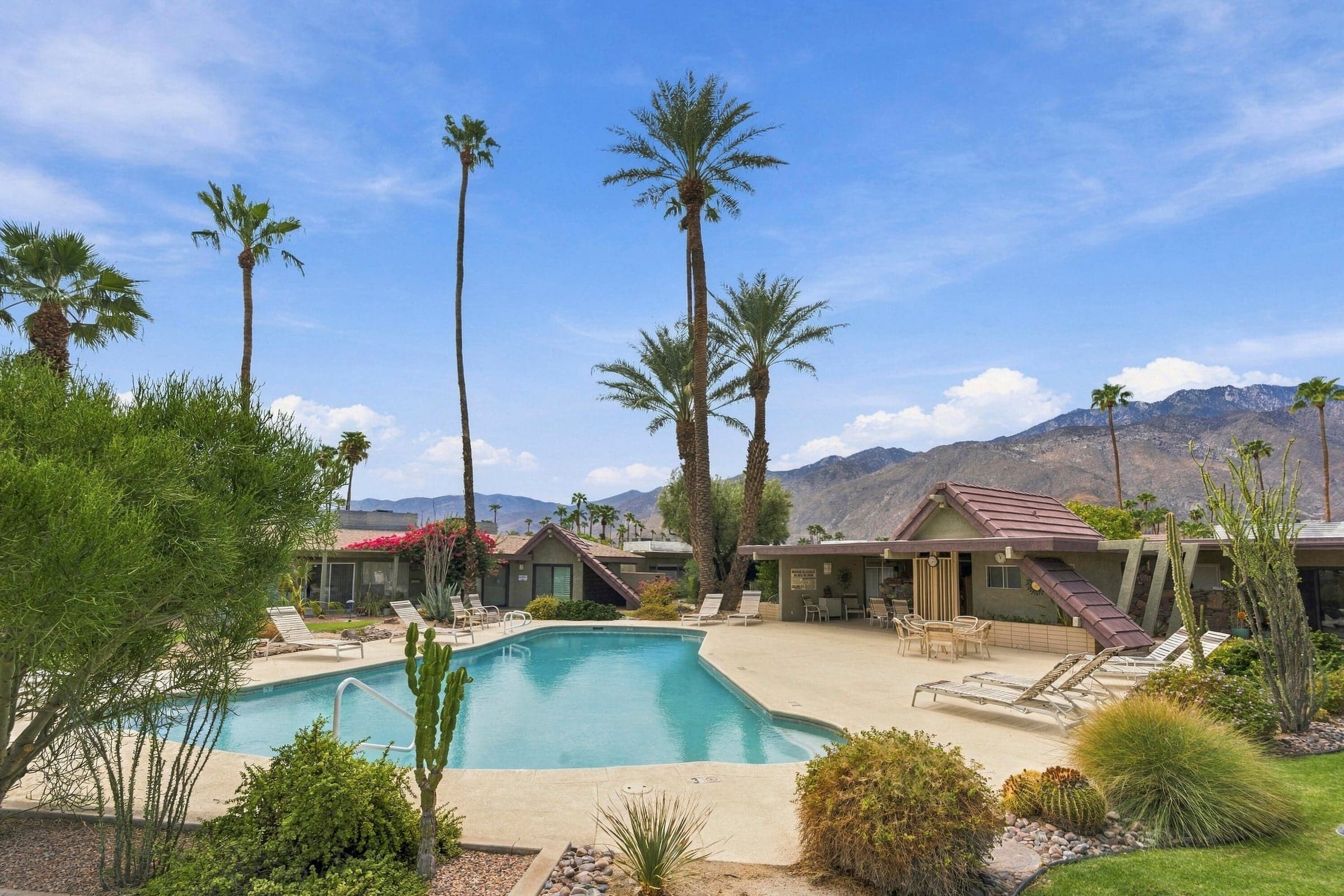 Welcome to Desert Lanai 2 an iconic 1962 Charles Du Bois 'Swiss Miss' mid-century condo