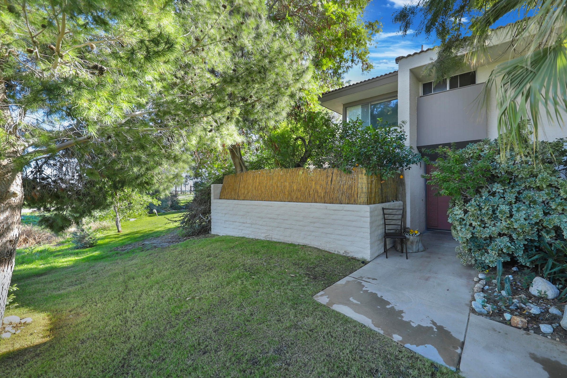Front of Unit A (Quiet/Private Location)