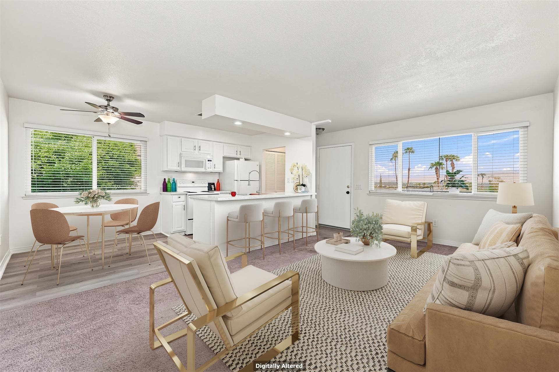 2 - Living Room-Dining-Kitchen-