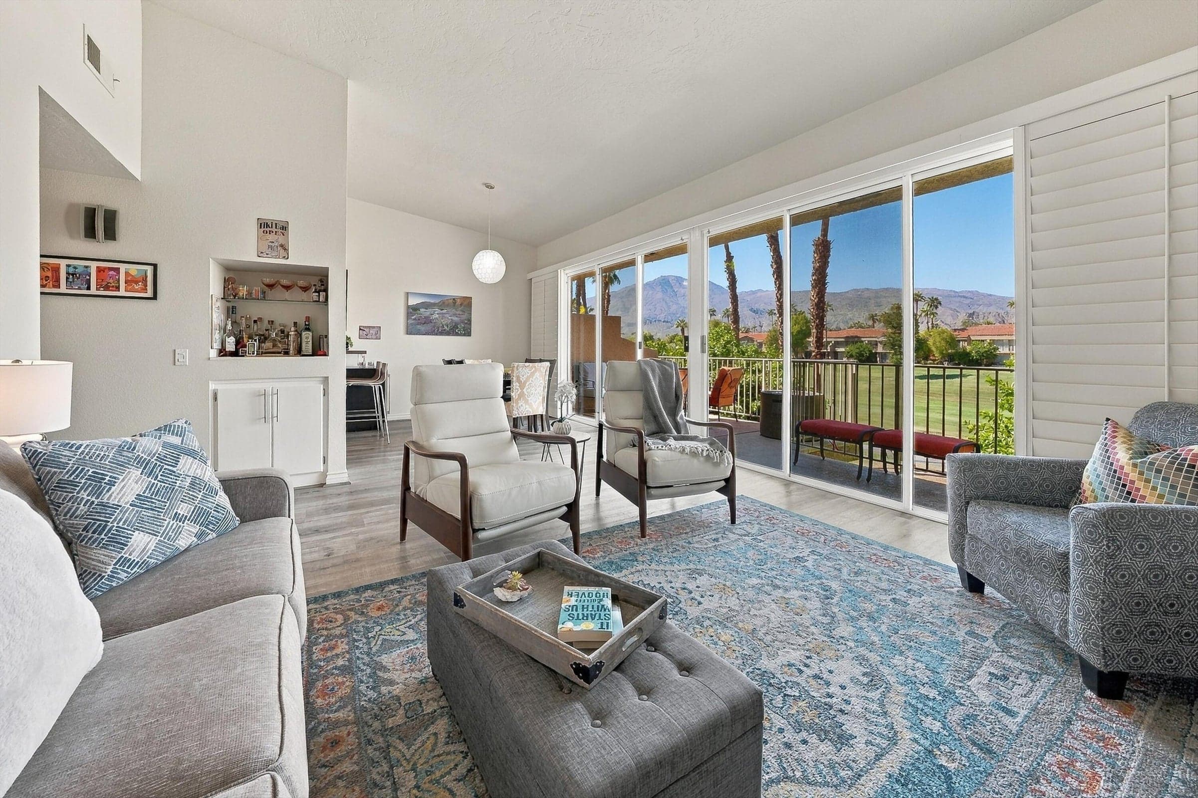 Expansive view from great room
