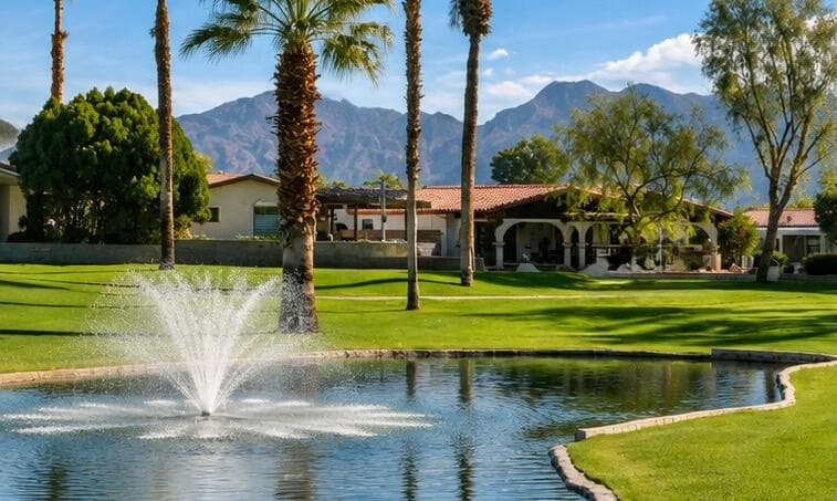 Portola CC Golf course Lake