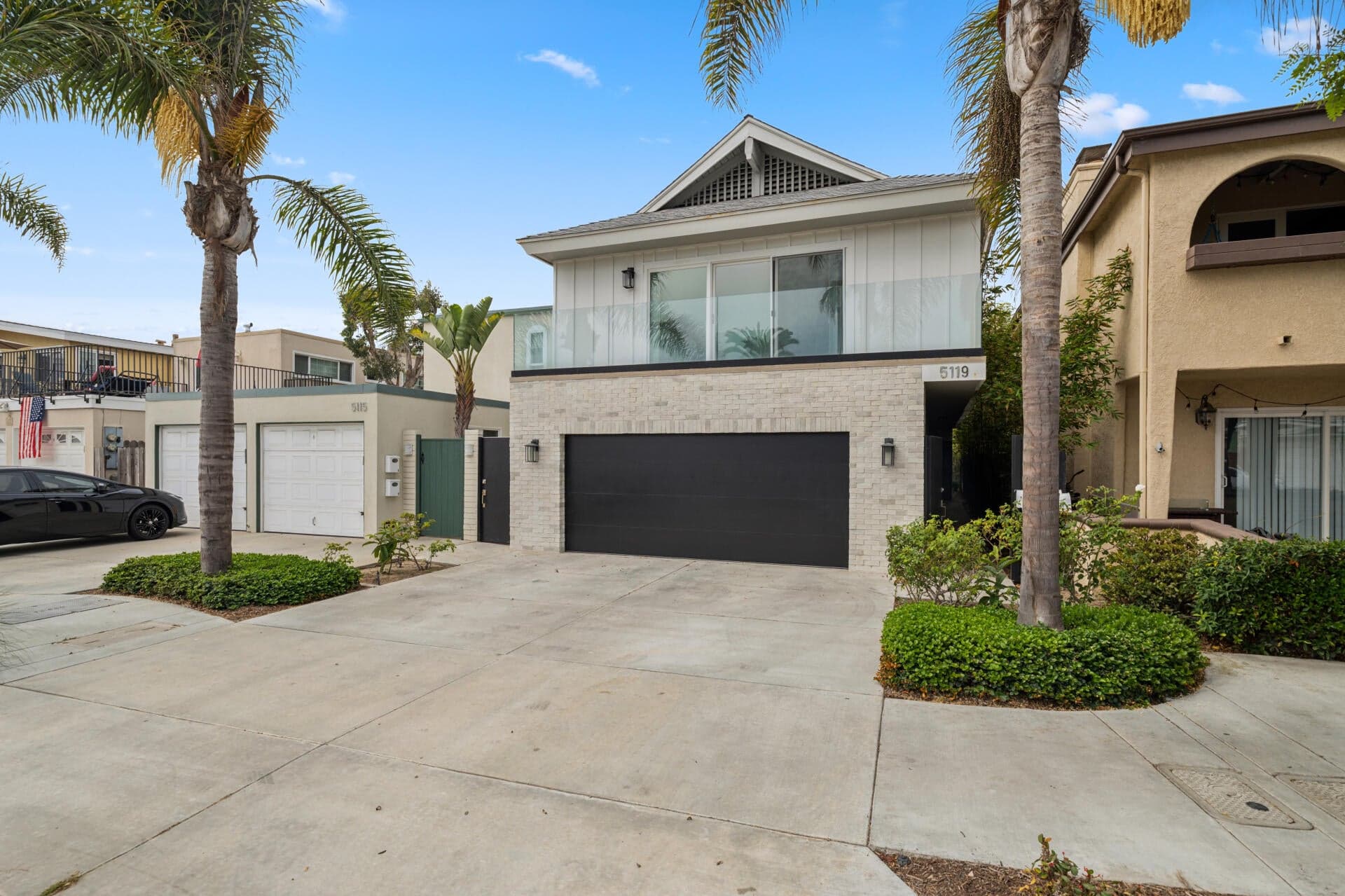 Front Entrance of Home with 2 Car Garage and 2 Car Driveway