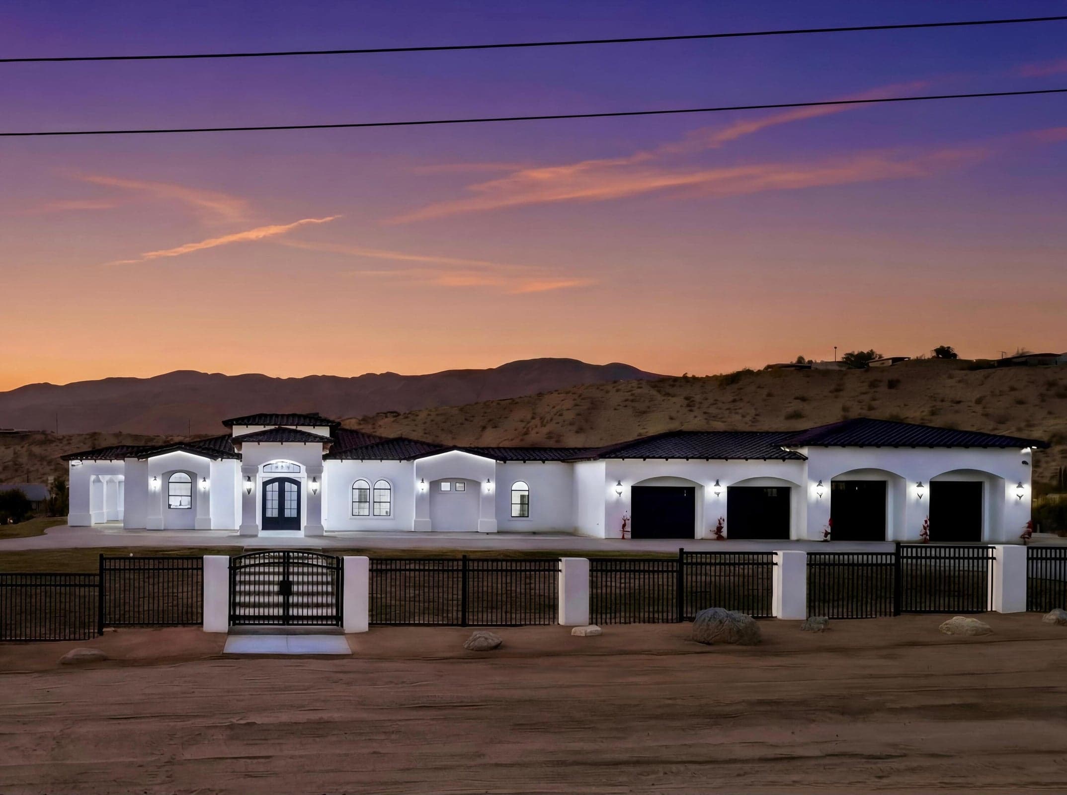 Twilight Front View