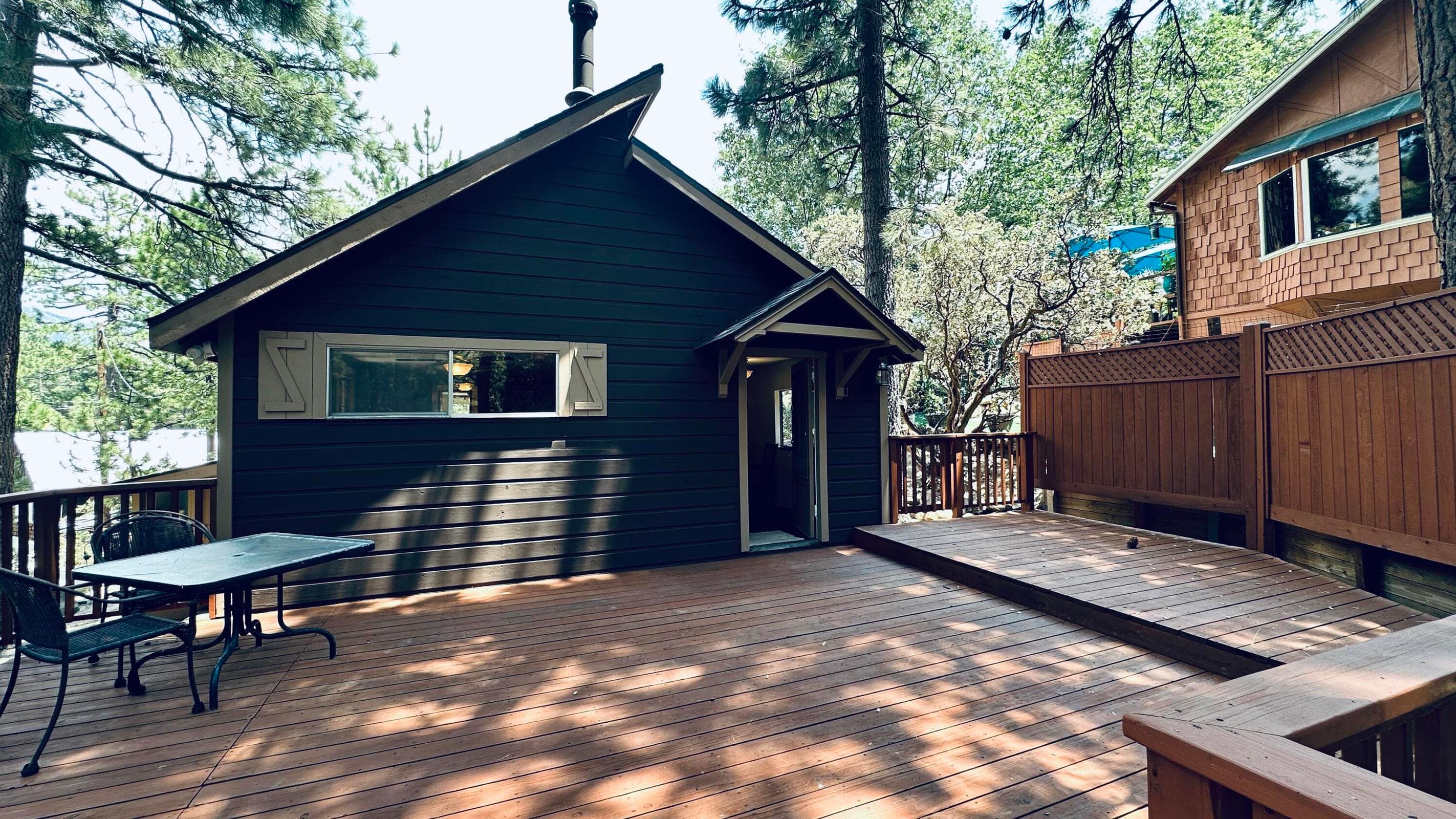 Front of Cabin and Deck