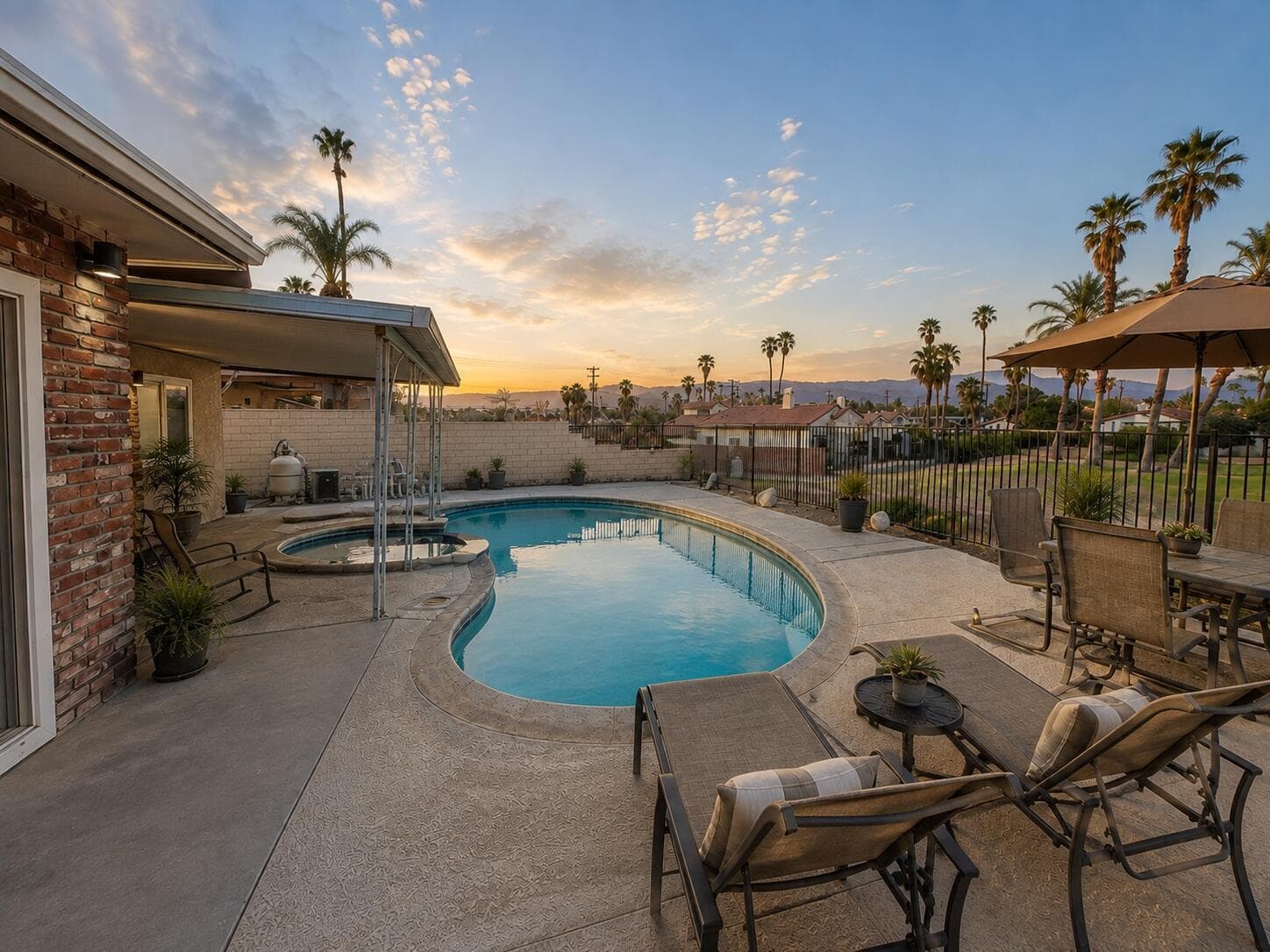 Back Yard View