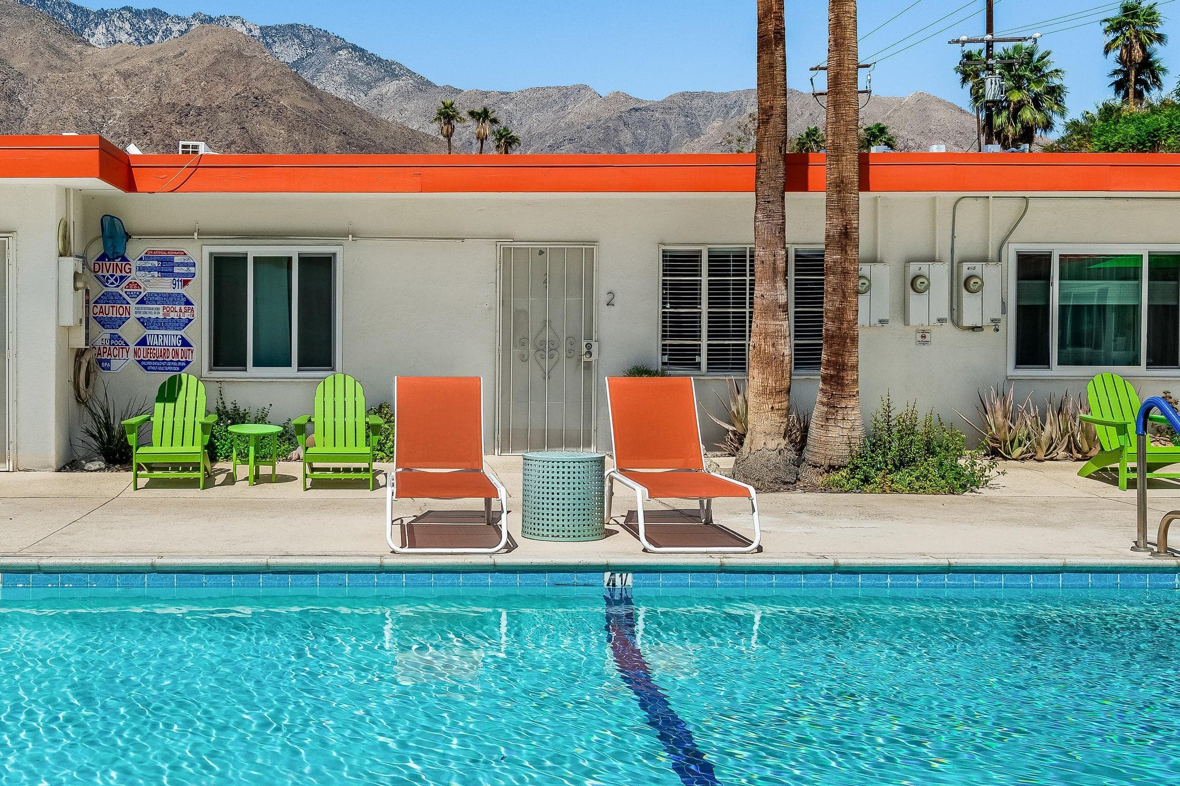 Pool Area in Front of Condo