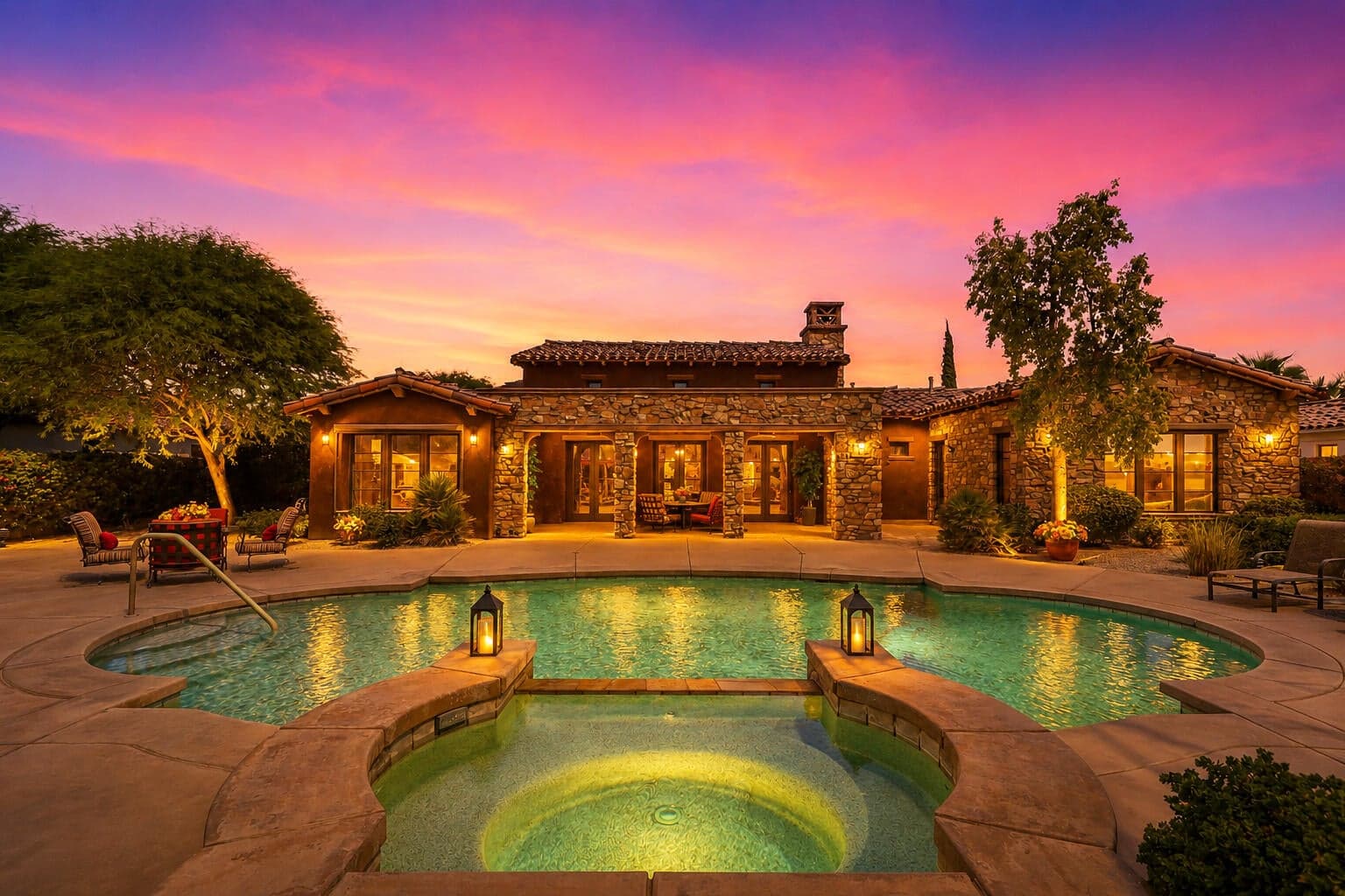 backyard/pool
