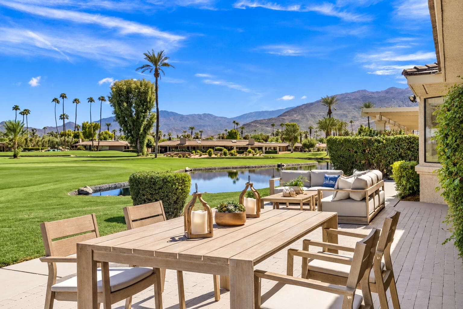 Lake, Mountain & Golf Course Views