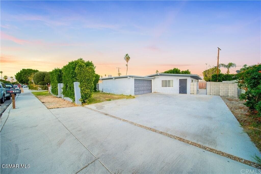 Front of home from street